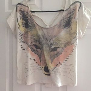 Charlotte Russe Fox Top